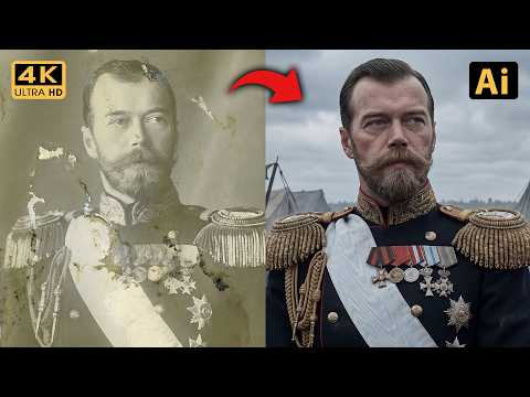 20 Tsars of Russia from History Brought to Life Using AI | Ivan IV, Nicholas II, Catherine II, etc.
