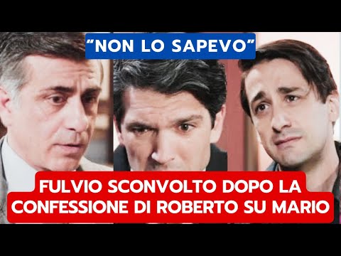 IL PARADISO DELLE SIGNORE ANTICIPAZIONI: FULVIO SCONVOLTO DOPO LA CONFESSIONE DI ROBERTO SU MARIO