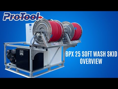 BPX 25 Softwash Skid with Curbside Reels Overview