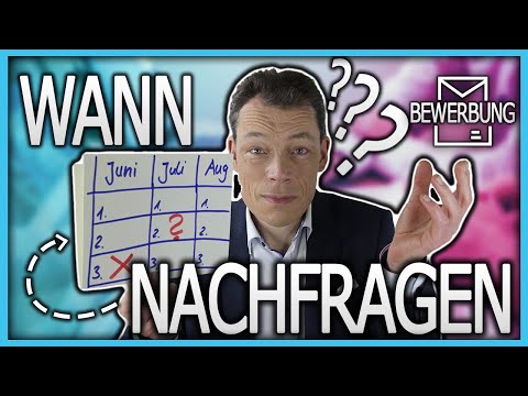 Bewerbung: Nerve ich, wenn ich nachfrage? Nach Bewerbung + Vorstellungsgespräch // M. Wehrle