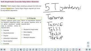 Eğitim Vadisi TYT Tarih 1.Föy Yer ve Zaman 1 Konu Anlatım Videoları