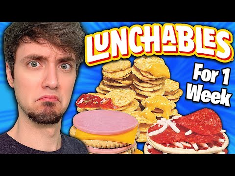I ate Lunchables every day for 1 Week