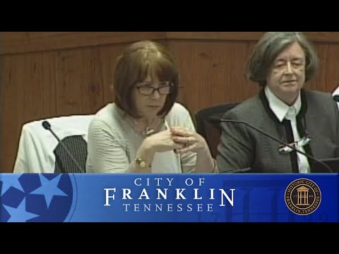 City of Franklin, BOMA Work Session 4-28-2015