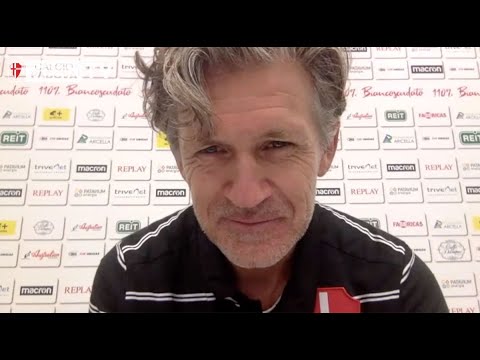 Mister Pavanel nel post Padova-Pordenone: "Alcune buone cose, altre meno, ma siamo agli inizi"