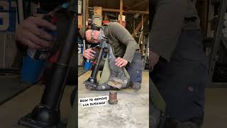 How to remove Lower Control Arm Bushings! #toyota #tacoma #4runner #offroad #whiteline #diy