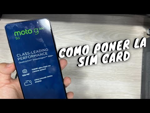 MOTOROLA G200 ☑️Cómo Instalar La Sim Card  📲😎#OrientadorMovil