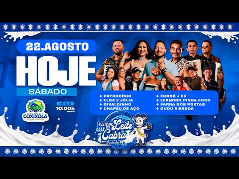 🎥 **FESTIVAL DO LEITE DE CABRA 2026 | COXIXOLA-PB** 🐐🥛