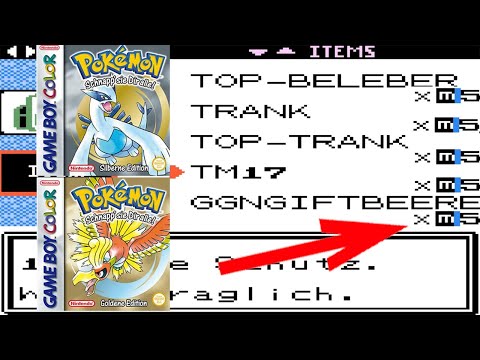 Item vervielfältigen Glitch Pokemon Gold Silber - Coin Case Alternative in DEUTSCH Glitch Pokemon