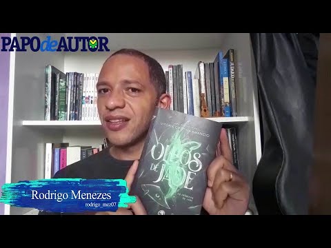 O Papo de Autor Resenha de hoje: Rodrigo Menezes resenhou "Olhos de Jade" da Autora  Vitria Amncio