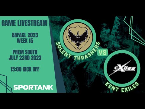 UK American Football - Solent Thrashers v Kent Exiles