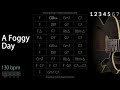 A Foggy Day (Jazz/Swing feel) 130 bpm : Backing Track