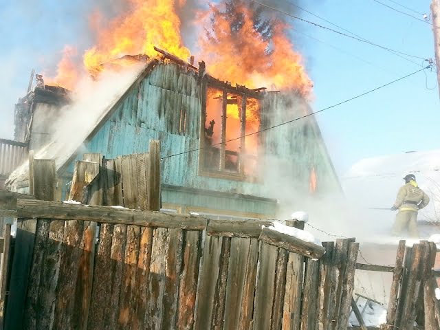 Горят ангарские дачи