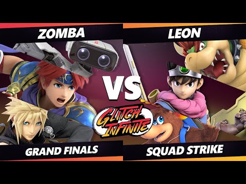 Glitch Infinite GRAND FINALS - Zomba Vs. LeoN - SSBU Ultimate Tournament