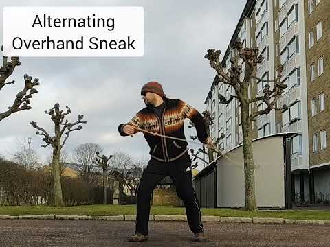 Rope Flow - Alternating Sneak Drill