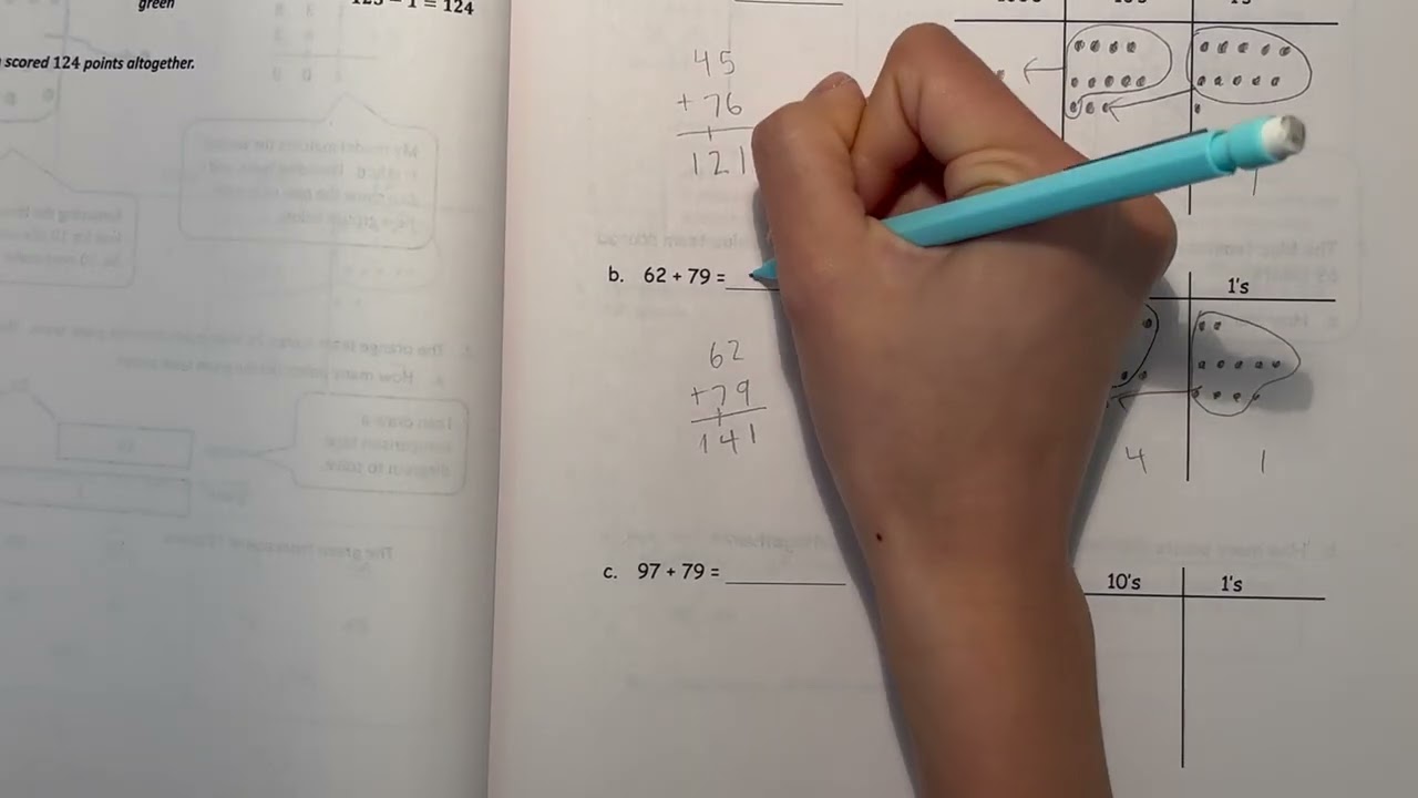 Eureka Math Grade 2 Module 4 Lesson 21 | #mathwithaubrey #homework