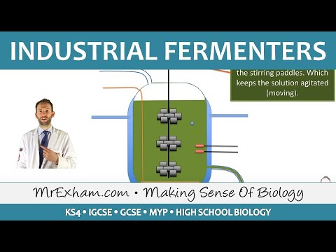 Food Production - Biotechnology - Fermenters - GCSE Biology (9-1)