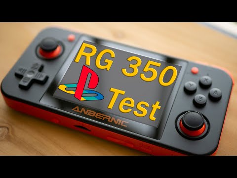 The New Retro Game 350 - PSX Test! (RG350)