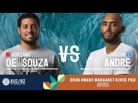 Adriano de Souza vs. Jadson Andre - Round Two, Heat 5 - Drug Aware Margaret River Pro 2017