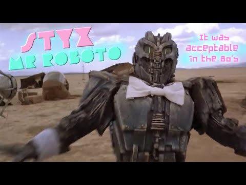 STYX 'Mr. Roboto' - 1980's cool and weird movie robots