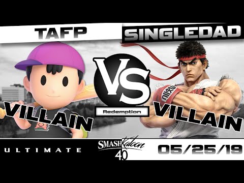 Tafp (Ness) vs. SingleDad (Ryu) - Redemption - Smashkatoon 40