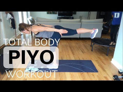 1 HOUR PiYO Workout  #62 | At Home No Equipment | Extra POWER | Cardio Yoga Flow & Strength thumnail