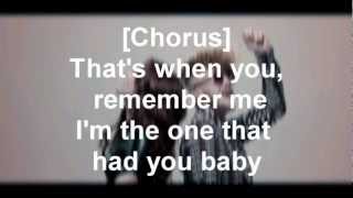 Daley - Remember Me Feat. Jessie J &quot; Lyrics &quot;