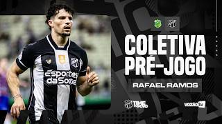 Floresta x Ceará | Coletiva pré-jogo Rafael Ramos