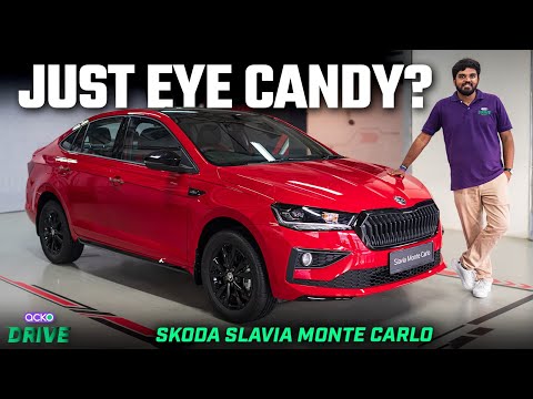 Skoda Slavia Monte Carlo Review | A Bold Character With Sporty Elegance | 4K