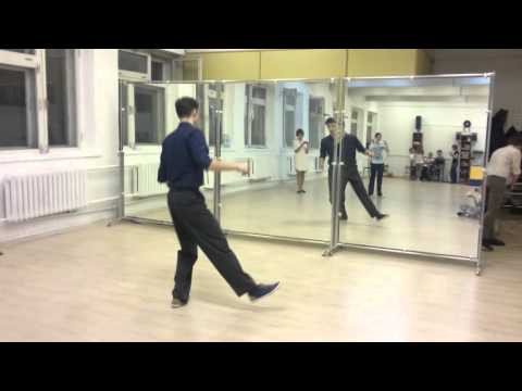 Lindy hop. Footwork variations from Alex Kazenov
