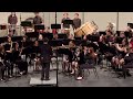 Western Harnett HS Band  'The Bonsai Tree' - Julie Guirox