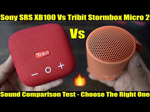 Sony SRS XB100 Vs Tribit Stormbox Micro 2 Complete Sound Comparison Test
