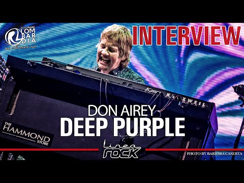 DEEP PURPLE - Don Airey "Whoosh!" interview @Linea Rock 2020 by Barbara Caserta