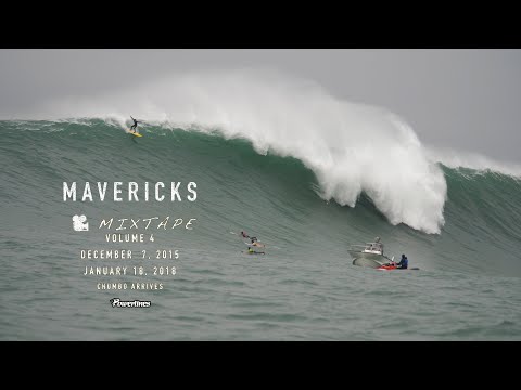 MAVERICKS SURFING MixTape Vol. 4 - CHUMBO ARRIVES /// #4k #surfing #mavericks #powerlinesproductions