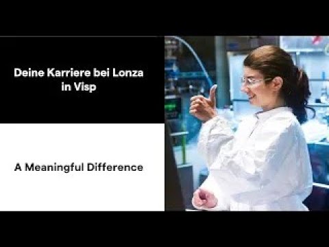 Deine Karriere bei Lonza in Visp