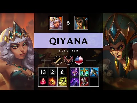 Qiyana Mid vs Cassiopeia - NA Grandmaster Patch 25.S1.3