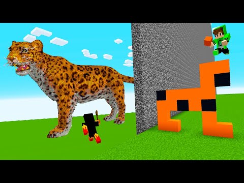 Trolei meu INIMIGO com ANIMAL PRONTO na BATALHA DE CONSTRUÇÃO do MINECRAFT