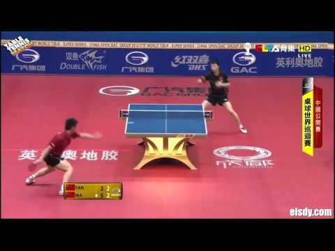 2014 China Open MS Semi Final - FAN Zhendong vs MA Long (Highlight)