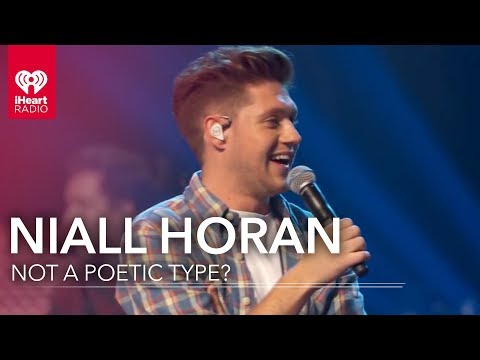 Niall Horan says He's Not Poetic | iHeartRadio Album Release Party
