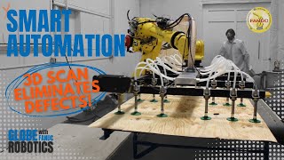 FANUC Robot with 3D Vision for Veneer Defect Sorting