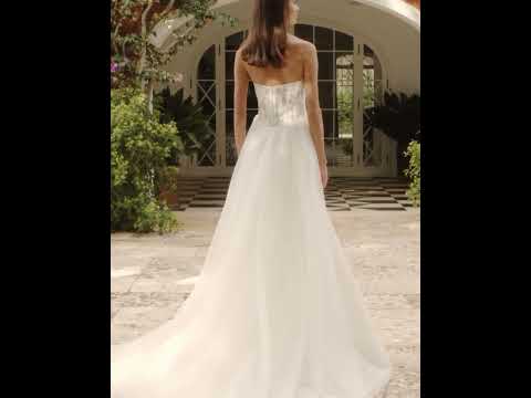Abito da Sposa KAY Alberto Palatachi 2026 Eleganza Trasformabile Bustier in Pizzo e Gonna in Tulle