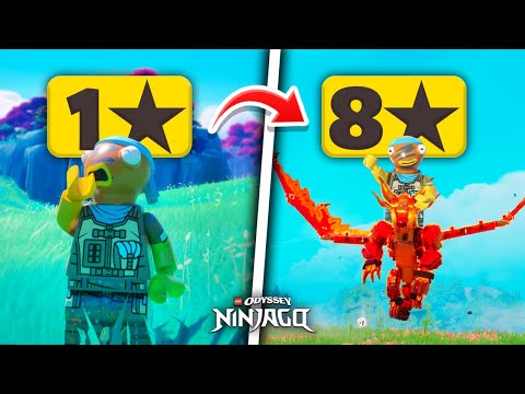Max Star Level Guide in NINJAGO x LEGO Fortnite Odyssey! (Everything Explained!)