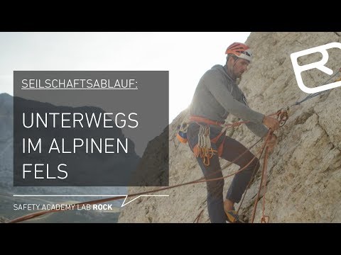 Rope team procedure: Partner check, correct cliff climbing & building a belay station - Tutorial ...