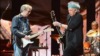 Keith Richards &amp; Eric Clapton Perform “Sweet Little Rock ‘n Roller” at the 2013 Crossroads Festival
