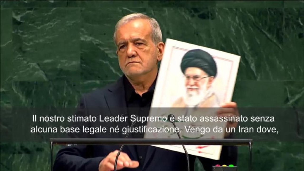 Pezeshkian: "L'Iran è vittima di terrorismo". La delegazione Usa lascia l'Assemblea Onu