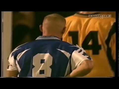 4th September 1998: Half Time vs Hartlepool United