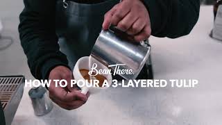 Bean There Latte Art: 3 Layered Tulip