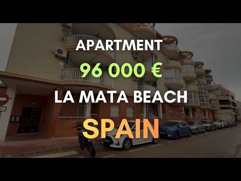 Apartment in La Mata, Alicante, Spain for 96,000€ | 230m to the Beach | 2-Room