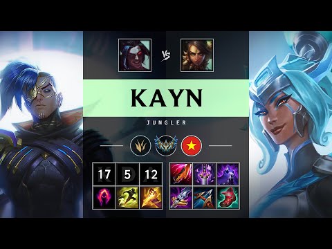 Kayn Jungle vs Nidalee - VN Challenger Patch 25.06