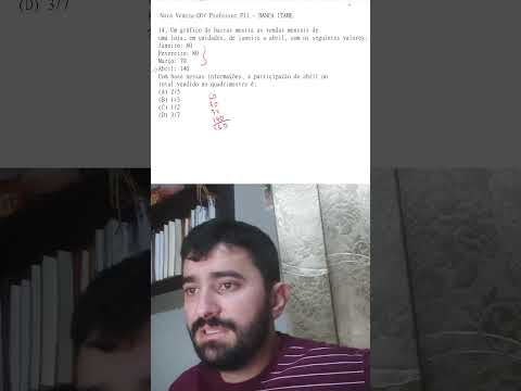 Nova Veneza-GO/ Professor PII 2026 - Instituto Verbena - RACIOCÍNIO LÓGICO - MATEMÁTICO