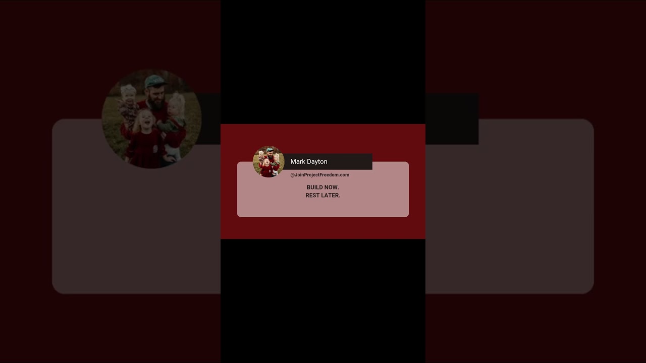 Most people relax first then struggle later, flip it. #hustle #discipline #freedom #dadlife #worketh